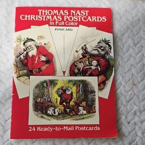 Christmas Postcards Set